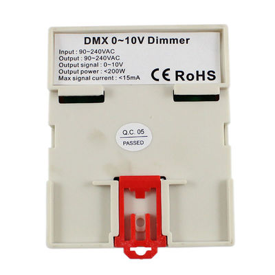 AC90-240V 3 Weise RGB führte helle Prüfer DMX Höchstleistung des TRIAC-Dimmer-0-10V 1A jeder Kanal