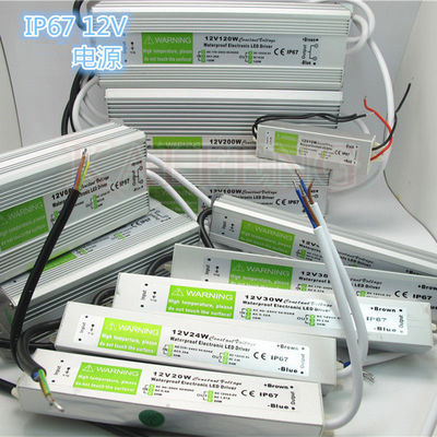 Constant Voltage Outdoor CCTV führte Schaltnetzteil IP67 wasserdichtes 12V 10W 20W 60W
