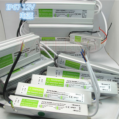 Constant Voltage Outdoor CCTV führte Schaltnetzteil IP67 wasserdichtes 12V 60W 100W 150W