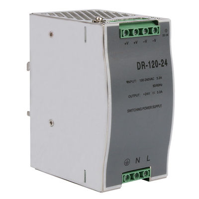 DR-120-24 75W 24V 5A DC-Ertrag-Lärm-Schienen-Schaltungs-Modus-Stromversorgung