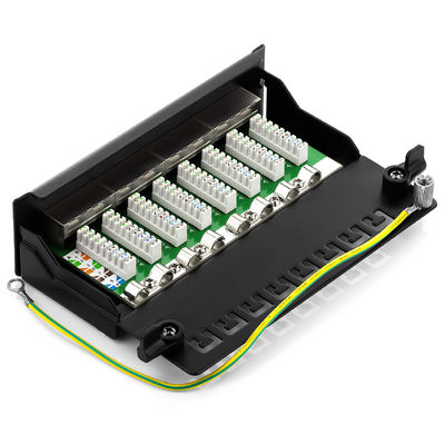 8 Port-Pacthpanel UTP Kabel-Verteiler-Verteilerdose-Teiler des Wand-Berg-RJ45 der Schalttafel-Cat6