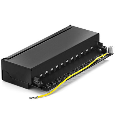 12 Port-Pacthpanel UTP Kabel-Verteiler-Verteilerdose-Teiler des Wand-Berg-RJ45 der Schalttafel-Cat6