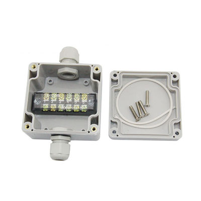 Einschließung des Kabel-Verdrahtungs-Anschlusskasten-beleuchten die elektrische Verteilungs-83*81*56mm wasserdicht mit Verbindungsstücken