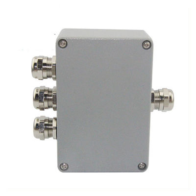 Druckgegossener Aluminiumverteilungs-Anschlusskasten wasserdicht mit Verteilern 120*80*55mm