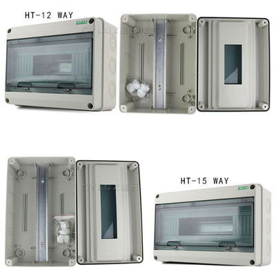 HT-5 8 12 15 18 24 Weisen-elektrische Einschließungs-Verteilungs-Plastikschalter-Kasten IP65 imprägniern