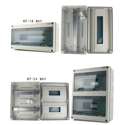HT-5 8 12 15 18 24 Weisen-elektrische Einschließungs-Verteilungs-Plastikschalter-Kasten IP65 imprägniern