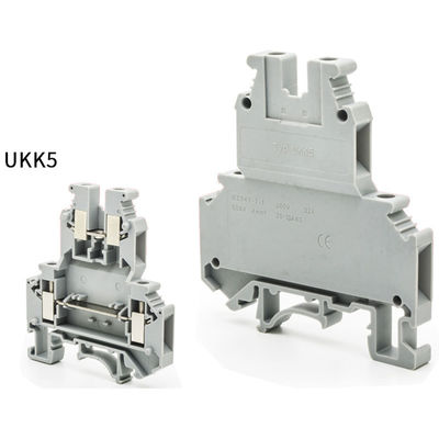 Elektrischer Einschließungs-Rohr-Anschlusskasten 250*150*200mm mit Schienen-Verteilern 600V 32A des Lärm-UKK5