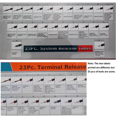 23-teiliges Schraubenzieher-Fahrzeug-Verbindungsstück-Pin Remover Kit Terminals Release-Tool-Kit