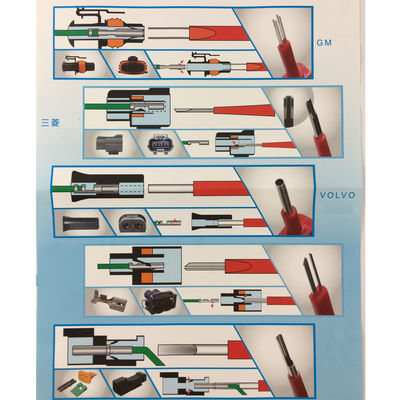23-teiliges Schraubenzieher-Fahrzeug-Verbindungsstück-Pin Remover Kit Terminals Release-Tool-Kit
