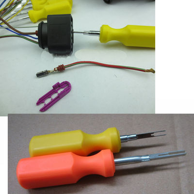 Selbstverbindungsstücke der Schraubenzieher-3pcs, die Pin Remover Terminals Removal Tool-Ausrüstung quetschverbinden