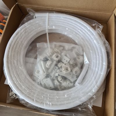 Bendable Fenster gebogene Vorhang-Rod Plastic Metal Alloy Track-Schienen-Decke oder Seitenwand-Montage