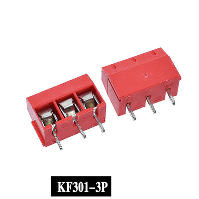 5.0mm Neigung PWB brachte Schraubzwinge-Art Verteiler 2P 3P verbunden an
