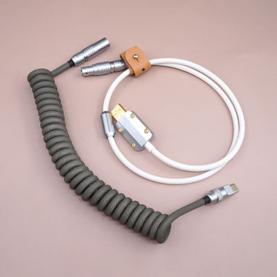 Hochleistungsverbindungsstück verband das mechanische Tastatur-Kabel, das Kreisstecker-Sockel ankoppelt