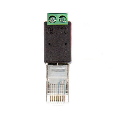 Mann 8P8C des Netz-RJ45 Klemmenblock-dem Adapter zur Schraubklemme-RS485