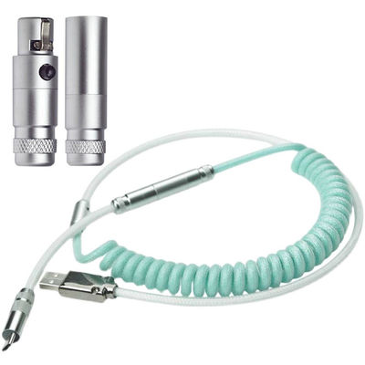 Verbindungsstück-Koppelungs-Art-c Hafen mechanisches des Tastatur-Kabel-Audiomikrofon-Metallxlr 4P