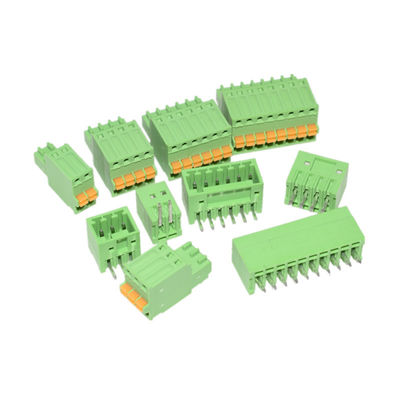 2.50mm Neigung Screwless-Frühling, der steckbare PWB-Verteiler quetschverbindet