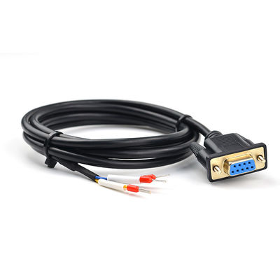 Subventions-Verbindungsstück RS232 Serien-RXD TXD DB9 D Boden-Hafen zu 3 Stiftanschlüsse Exapansions-Kabel