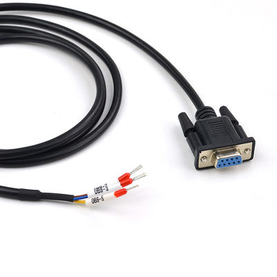 Subventions-Verbindungsstück RS232 Serien-RXD TXD DB9 D Boden-Hafen zu 3 Stiftanschlüsse Exapansions-Kabel