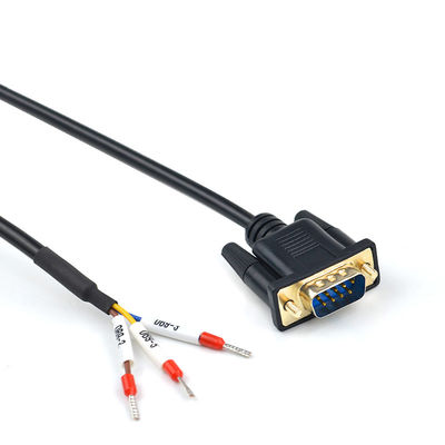 Subventions-Verbindungsstück RS232 Serien-RXD TXD DB9 D Boden-Hafen zu 3 Stiftanschlüsse Exapansions-Kabel