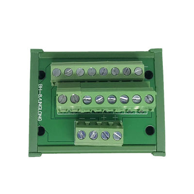 Weisen DCs 24V 8 den Energiequellen-Teiler, der Verteilungs-Verteiler-Ausbruch-Brett verdrahtet