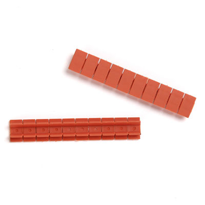 Lärm-Schienen-Verteiler-leerer Hersteller ZB6 UK2.5B UK5N streift orange Weiß ab
