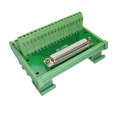 Pin Sing End Connectors Terminal-Block-Ausbruch-Brett DB37 D Subventions-37