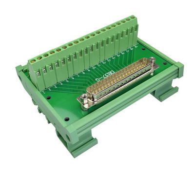 Pin Sing End Connectors Terminal-Block-Ausbruch-Brett DB37 D Subventions-37