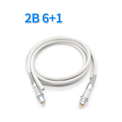 FGG ÄRGERN 2B 6 Pin Plus 1 Weisengegentaktselbst-verschluß Stecker-Sockel-elektrisches pneumatisches Mischverbindungsstück