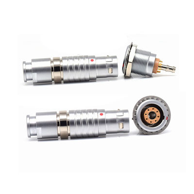 FGG ÄRGERN 3B 8 Pin Plus 1 Weisengegentaktselbst-verschluß Stecker-Sockel-elektrisches pneumatisches Mischverbindungsstück