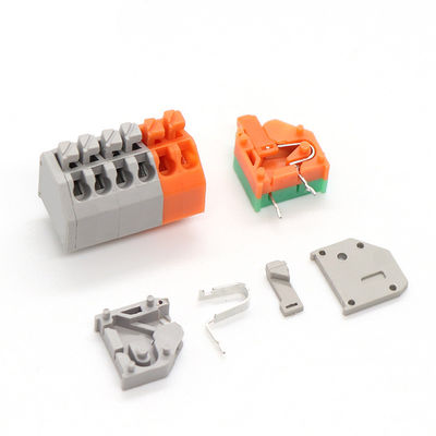 3.50mm Neigung Screwless-Frühlings-Klammern-Verteiler Jointable