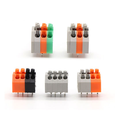 3.50mm Neigung Screwless-Frühlings-Klammern-Verteiler Jointable