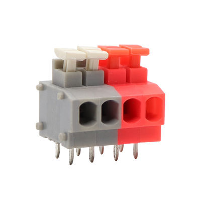 5.0mm Neigung Screwless-Frühlings-Klammern-Verteiler Jointable
