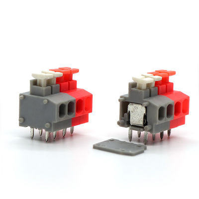 5.0mm Neigung Screwless-Frühlings-Klammern-Verteiler Jointable