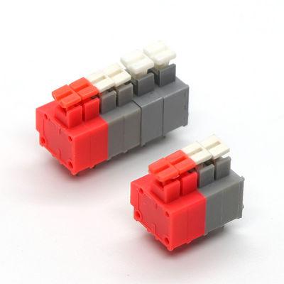 5.0mm Neigung Screwless-Frühlings-Klammern-Verteiler Jointable