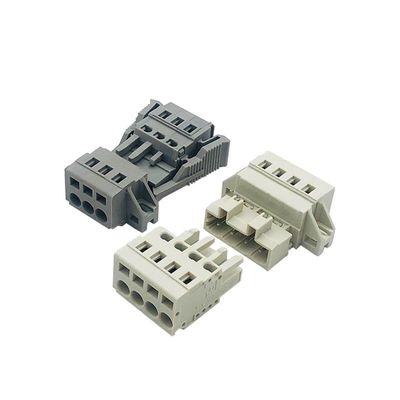 5.00mm/5.08mm Neigungs-Ersatz Screwless-Frühlings-Klammern-Verteiler