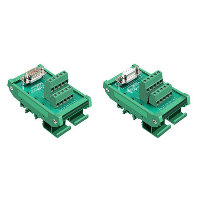 Pin Single End Male Female-Verbindungsstück-Verteiler-Ausbruch-Brett DB9 D Subventions-9