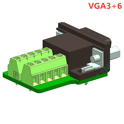 Subvention 9 DB9 D Verbindungsstücke serieller Schnittstelle Pin-RS232 zum Verteiler-Adapter mit Wohnung