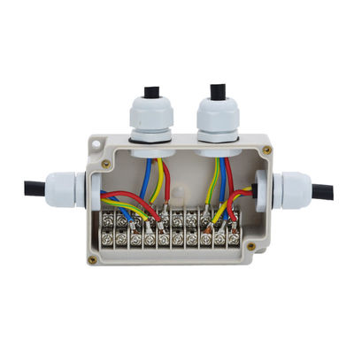 Weisen wasserdichte des IP65 Anschlusskasten-110*75*43mm Verteiler-elektrische der Einschließungs-10