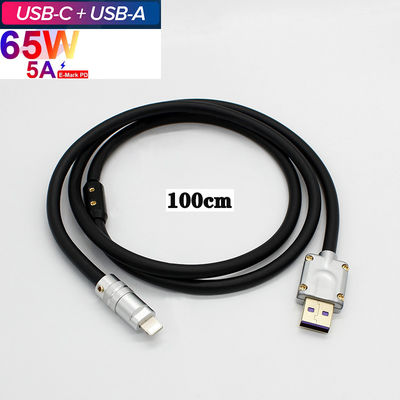 Art c-Metallverbindungsstück-Stecker-Shell Data Charge Cable For-Handy-mechanische Tastatur DIY-Ausrüstung USBs 3,1
