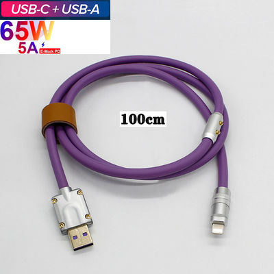 Art c-Metallverbindungsstück-Stecker-Shell Data Charge Cable For-Handy-mechanische Tastatur DIY-Ausrüstung USBs 3,1