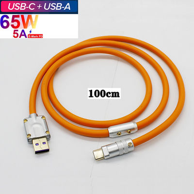 Art c-Metallverbindungsstück-Stecker-Shell Data Charge Cable For-Handy-mechanische Tastatur DIY-Ausrüstung USBs 3,1