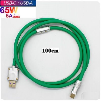 Art c-Metallverbindungsstück-Stecker-Shell Data Charge Cable For-Handy-mechanische Tastatur DIY-Ausrüstung USBs 3,1
