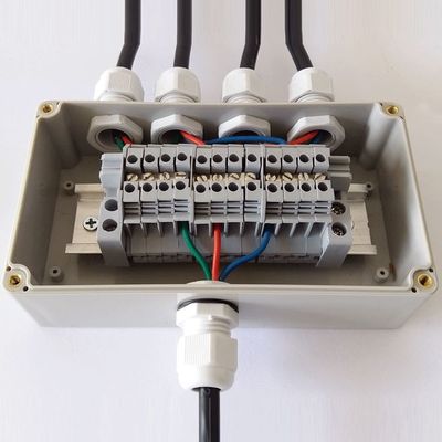 Wasserdichter Verteilungs-Verteiler-Anschlusskasten 158*90*60mm des elektrischen Kabel-IP65