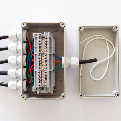 Wasserdichter Verteilungs-Verteiler-Anschlusskasten 158*90*60mm des elektrischen Kabel-IP65