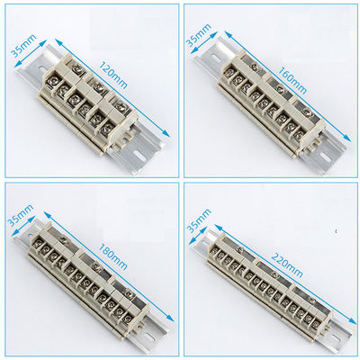Stromversorgungs-Kabel-Verteilerplatten-Verteiler-Teiler LÄRM 300V 35A Schienen