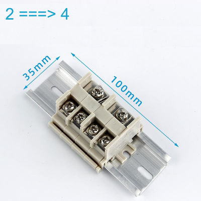 Stromversorgungs-Kabel-Verteilerplatten-Verteiler-Teiler LÄRM 300V 35A Schienen