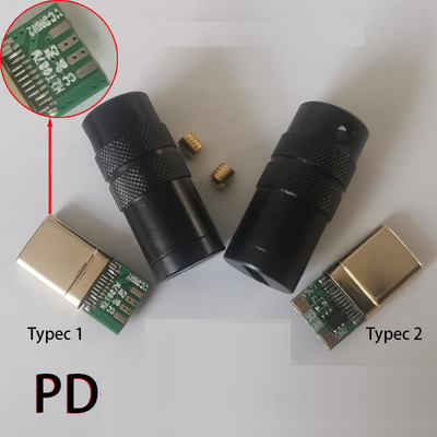 6mm O.D USB 3,1 Art c-Gebührenkabel PD 100W aufladend für Laptop-Tablet-intelligente Telefone