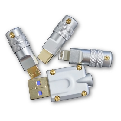 Art c-Metallverbindungsstück-Stecker-Shell Data Charge Cable For-Handy-mechanische Tastatur DIY-Ausrüstung USBs 3,1