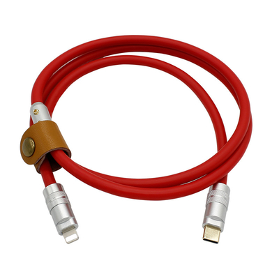 6mm O.D USB 3,1 Art c-Gebührenkabel PD 100W aufladend für Laptop-Tablet-intelligente Telefone