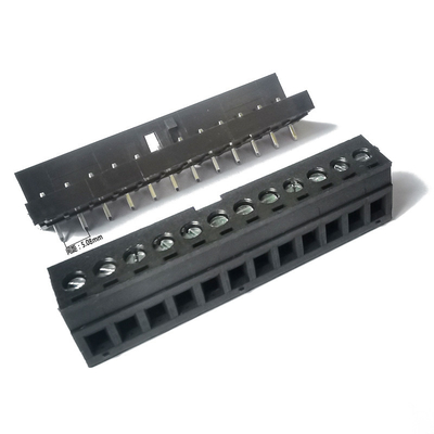 steckbare Schraubklemme-Klemmenblöcke 5.08mm Neigung PWBs für Modul PLC S7-200